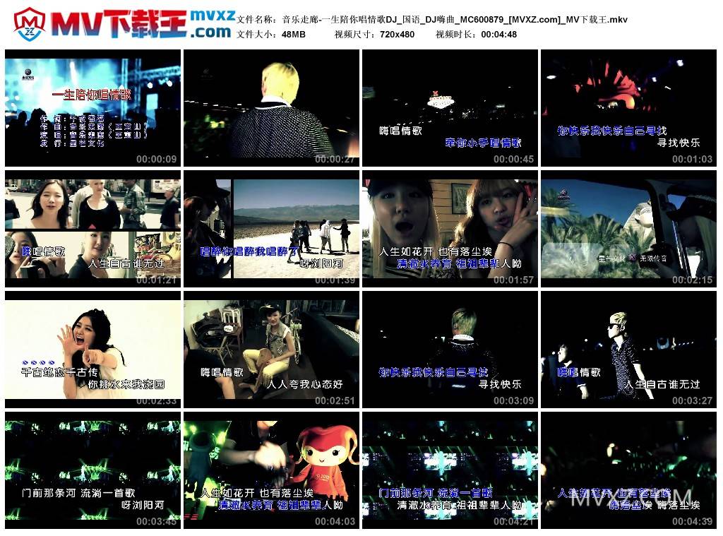 音乐走廊-一生陪你唱情歌DJ_国语_DJ嗨曲_MC600879